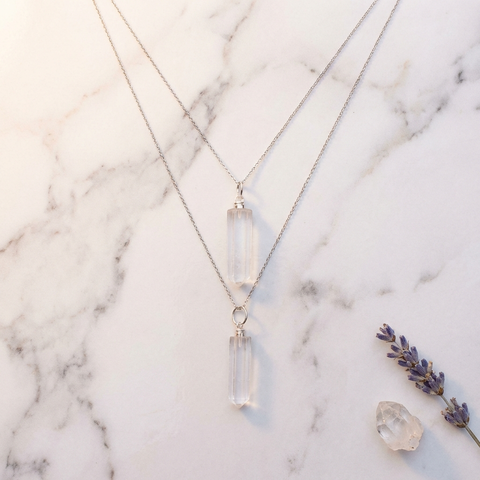 Pendentif Cristal de Roche — Photo produit