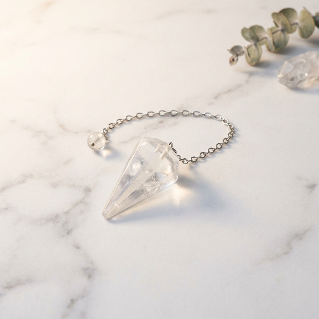 Pendule Cristal de Roche — Photo produit