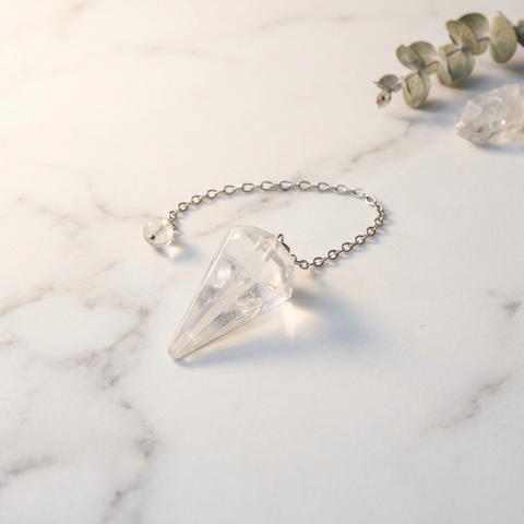 Pendule Cristal de Roche — Photo produit