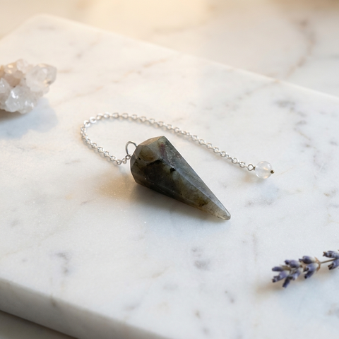 Pendule Labradorite — Photo produit