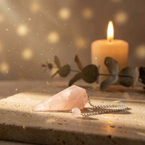 Pendule Quartz Rose