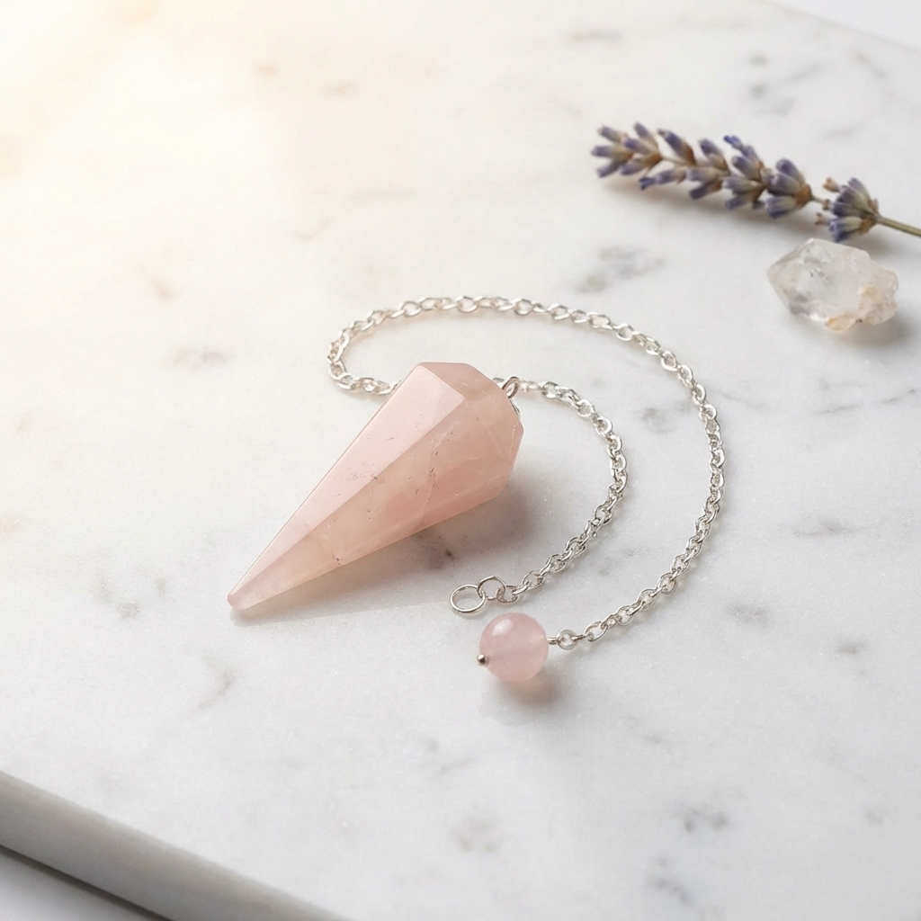 Pendule Quartz Rose — Photo produit