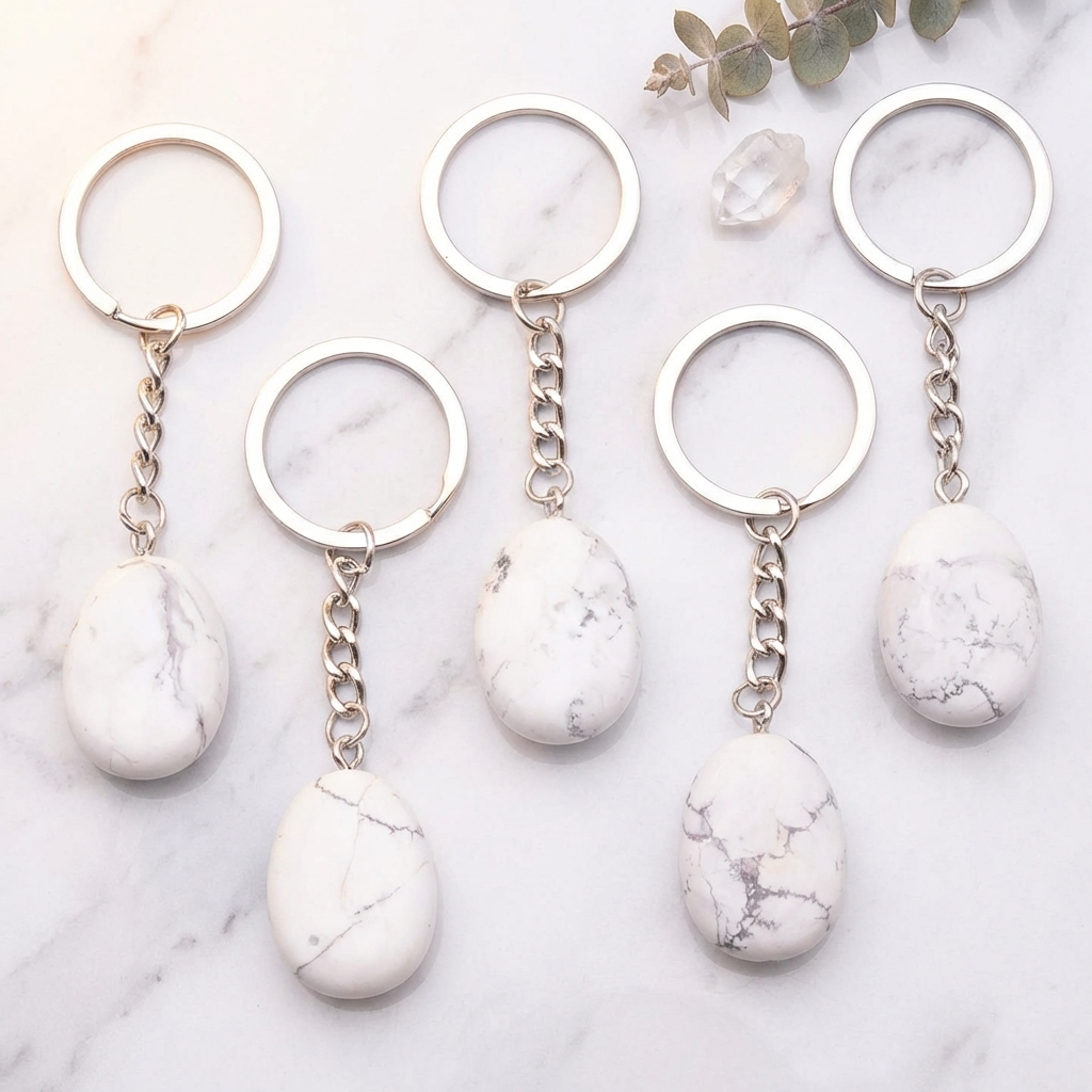 Porte-Clés Howlite — Photo produit