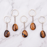 Porte-Clés Œil De Tigre — Photo produit sur marbre