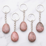 Porte-clés Rhodonite — Photo produit sur marbre
