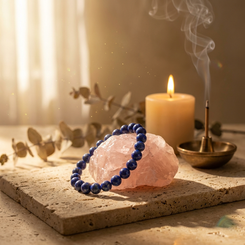 Bracelet Lapis-Lazuli 8mm