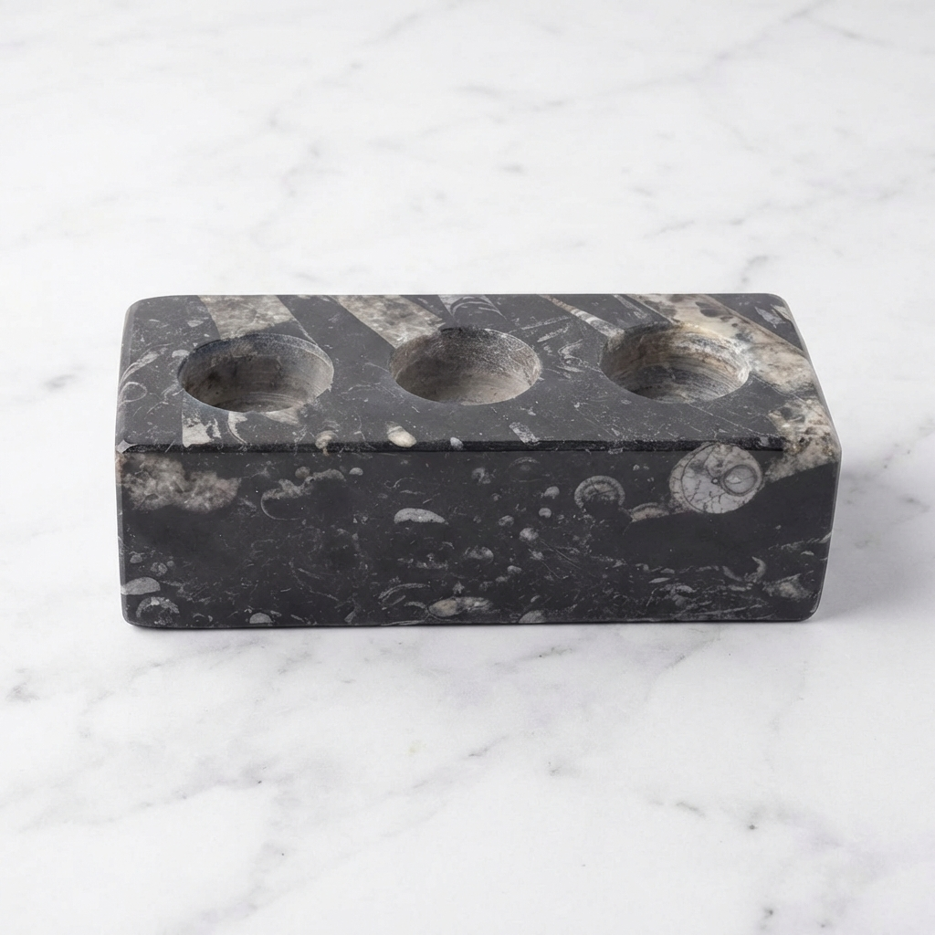 Bougeoir Orthoceras — Photo produit sur marbre