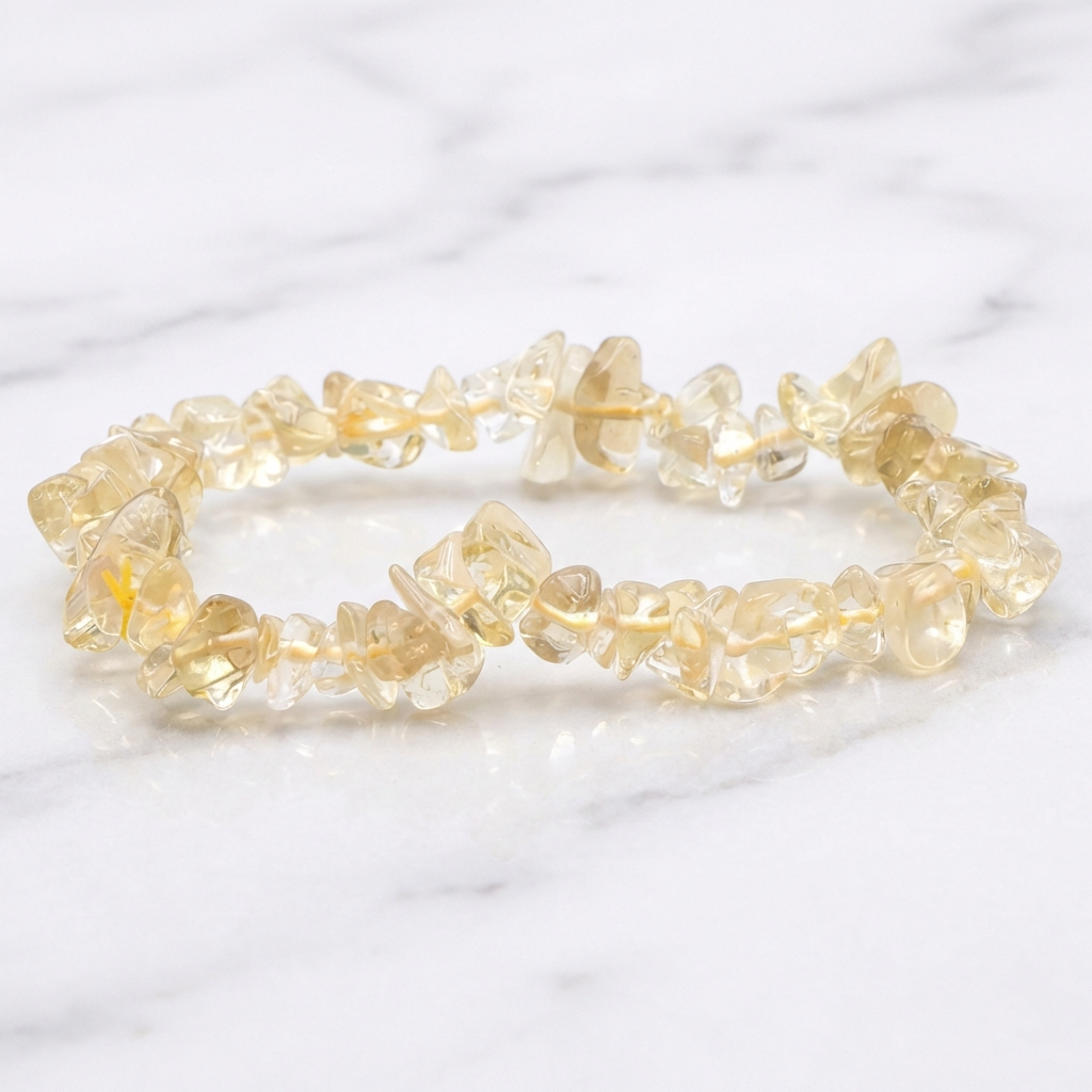 Bracelet Citrine — Photo produit sur marbre