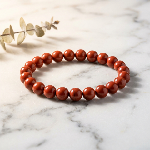 Bracelet Jaspe Rouge — Photo produit