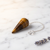 Pendule Œil de Tigre — Photo produit