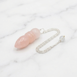 Pendule Quartz Rose — Photo produit sur marbre