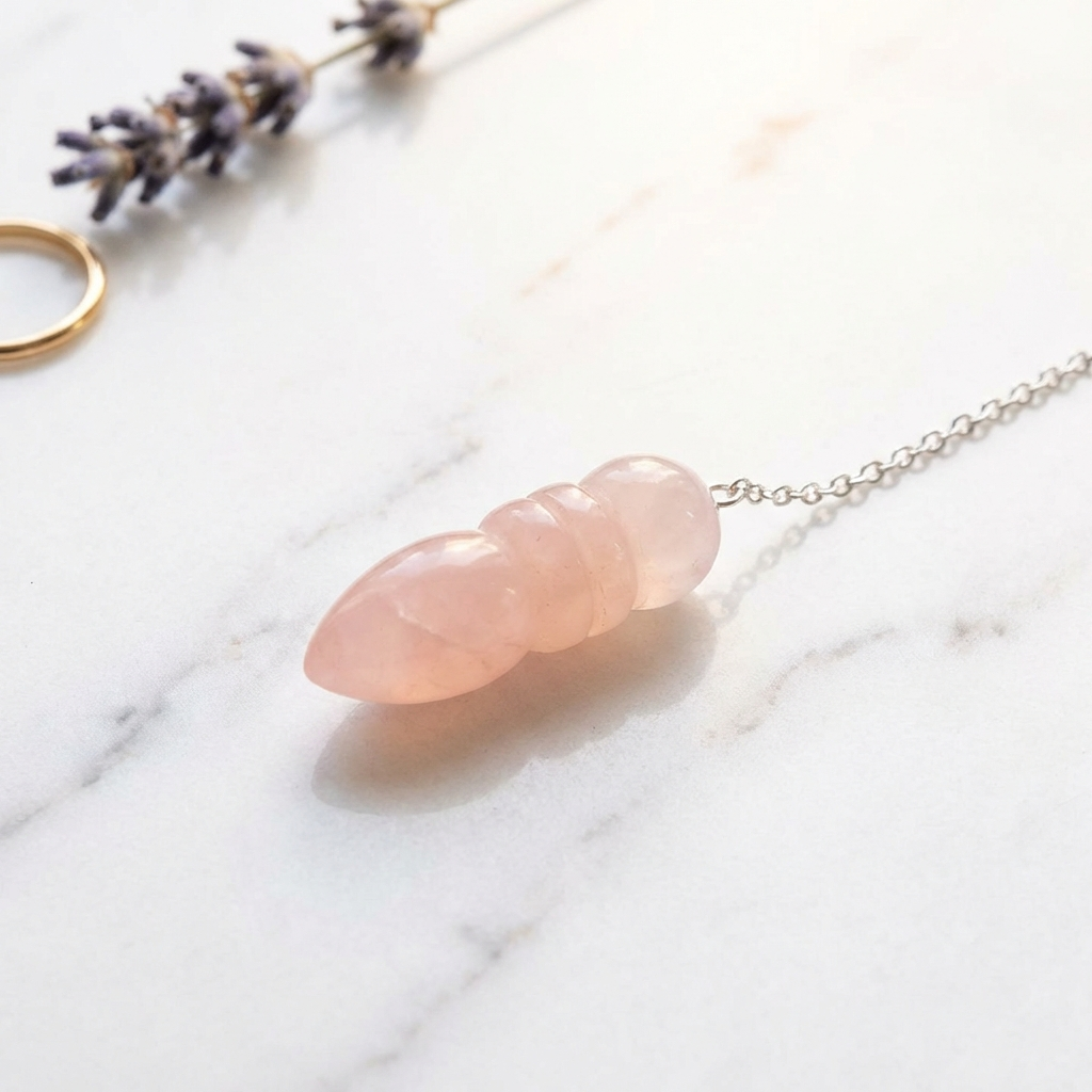 Pendule Quartz Rose — Photo produit