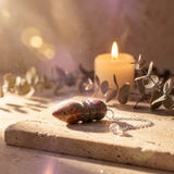 Pendule Unakite — Photo lifestyle MilAura