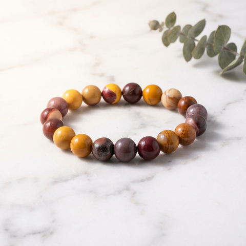 Bracelet Jaspe Mokaïte — Photo produit