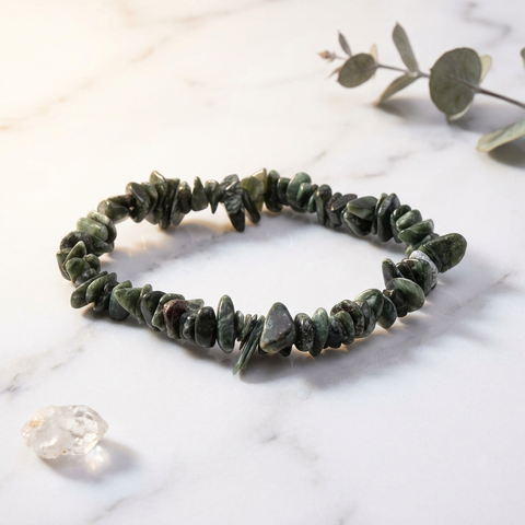 Bracelet Séraphinite — Photo produit