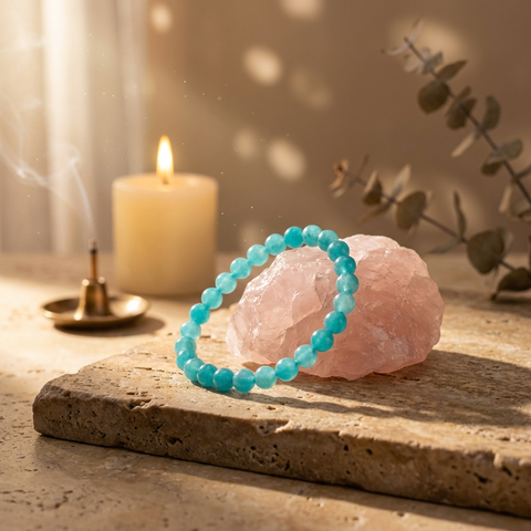 Bracelet Amazonite 6mm