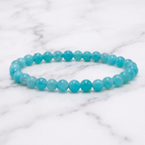 Bracelet Amazonite — Photo produit sur marbre