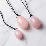 Oeuf Quartz Rose — Photo produit sur marbre
