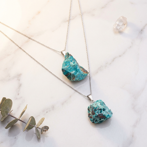 Pendentif Chrysocolle — Photo produit