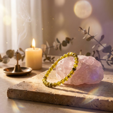 Bracelet Péridot — Photo lifestyle MilAura