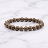Bracelet Pyrite — Photo produit sur marbre