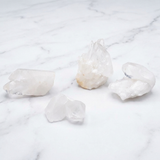 Druse Cristal de Roche — Photo produit sur marbre