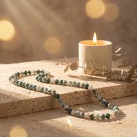 Collier Agate Arbre