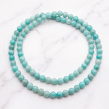 Collier Amazonite — Photo produit sur marbre