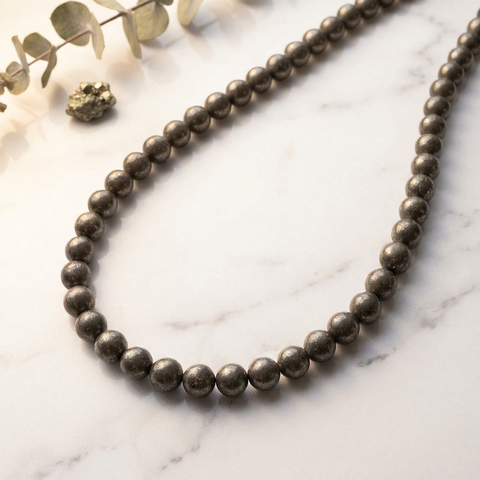 Collier Pyrite — Photo produit
