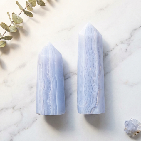 Pointe Calcédoine Bleue — Photo produit