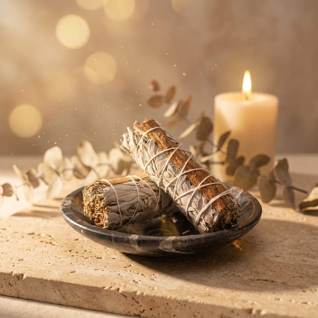 Sauge Blanche Cannelle — Photo lifestyle MilAura