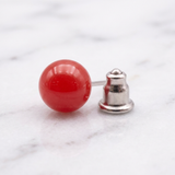 Boucles d'Oreilles Cornaline — Photo produit sur marbre