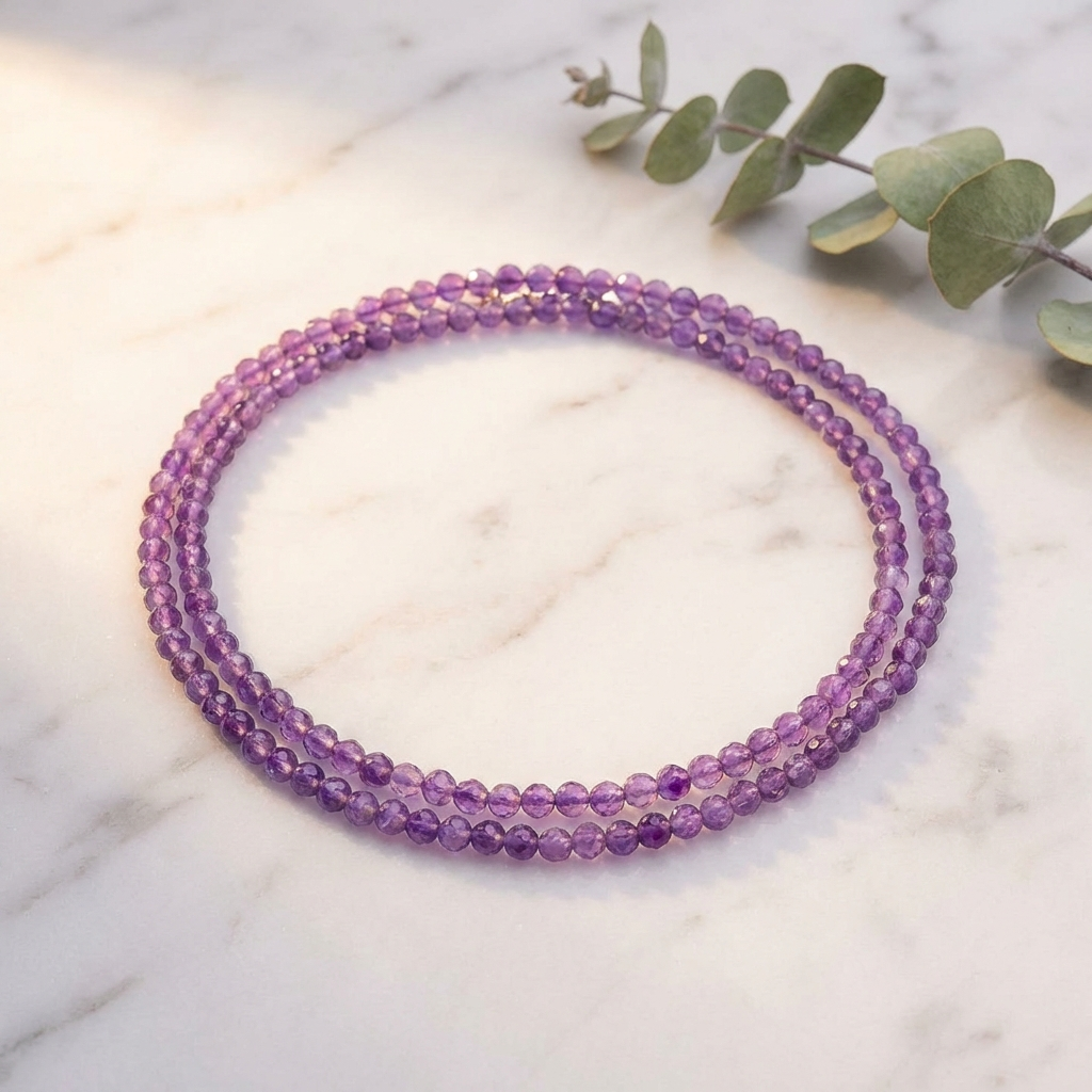 Collier Améthyste — Photo produit