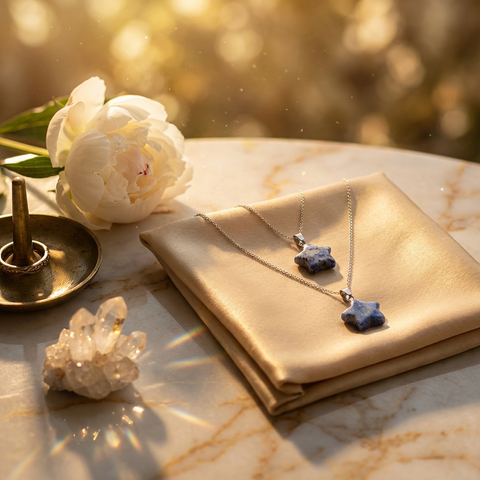 Pendentif Étoile Sodalite