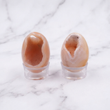 Oeuf Agate — Photo produit sur marbre