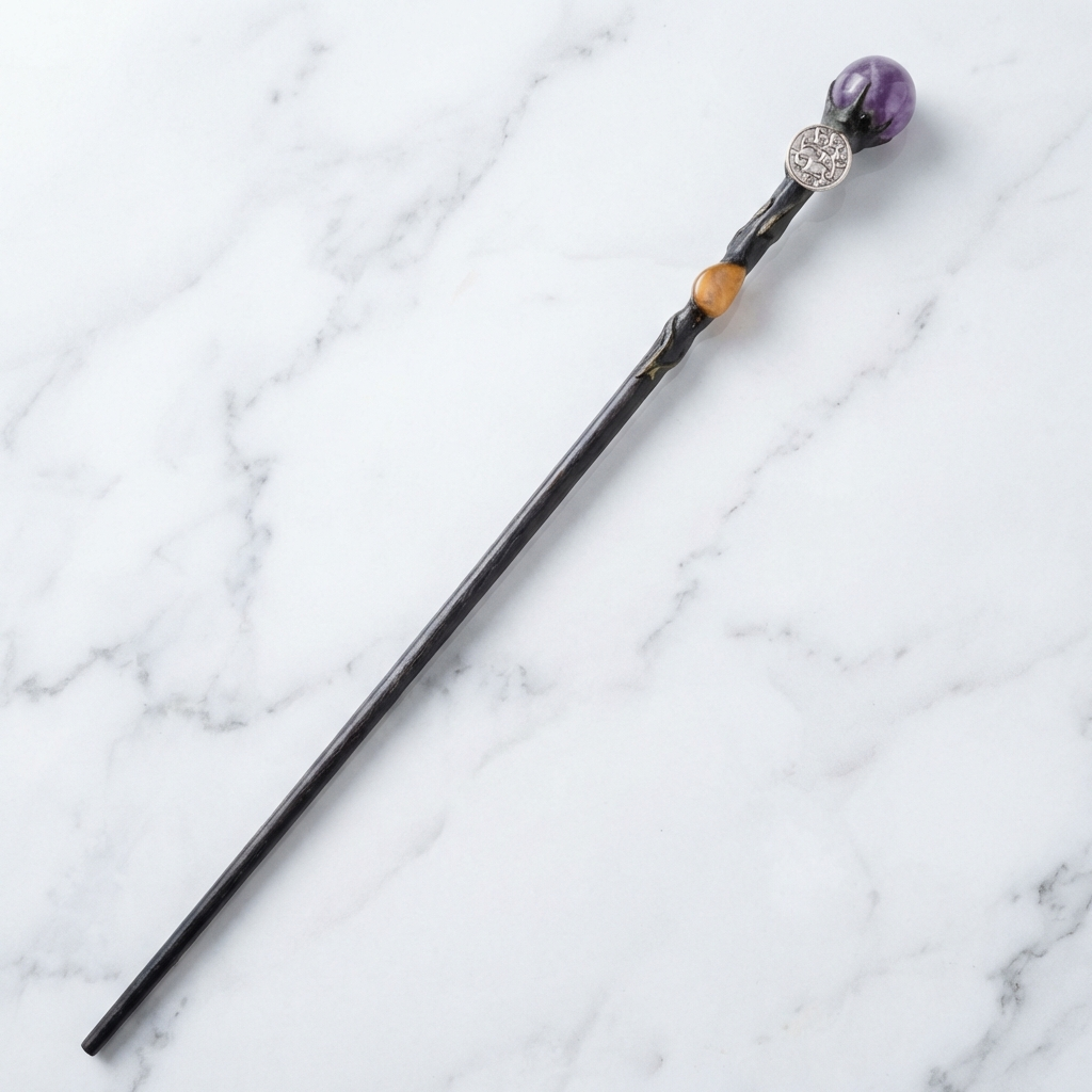 Bague Améthyste — Photo produit sur marbre