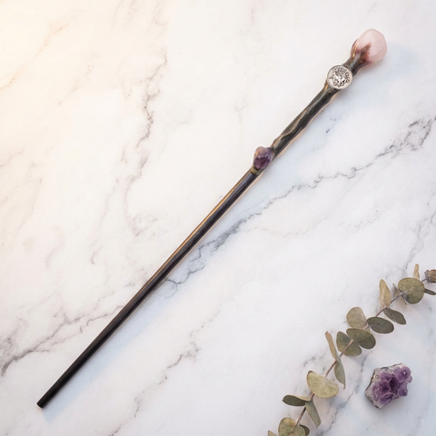 Bague Quartz Rose — Photo produit