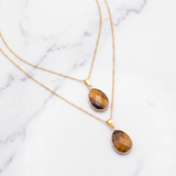Pendentif Œil de Tigre — Photo produit sur marbre