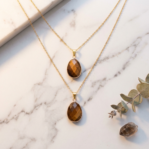 Pendentif Œil de Tigre — Photo produit