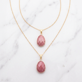 Pendentif Rhodonite — Photo produit sur marbre