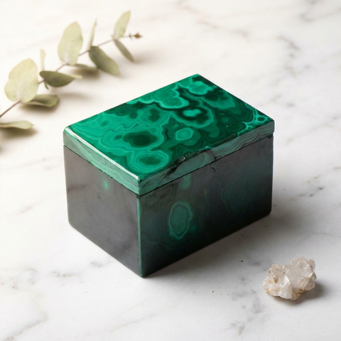Boîte Malachite — Photo produit