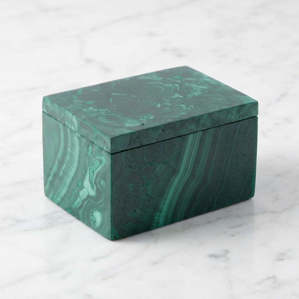Minéral Malachite — Photo produit sur marbre