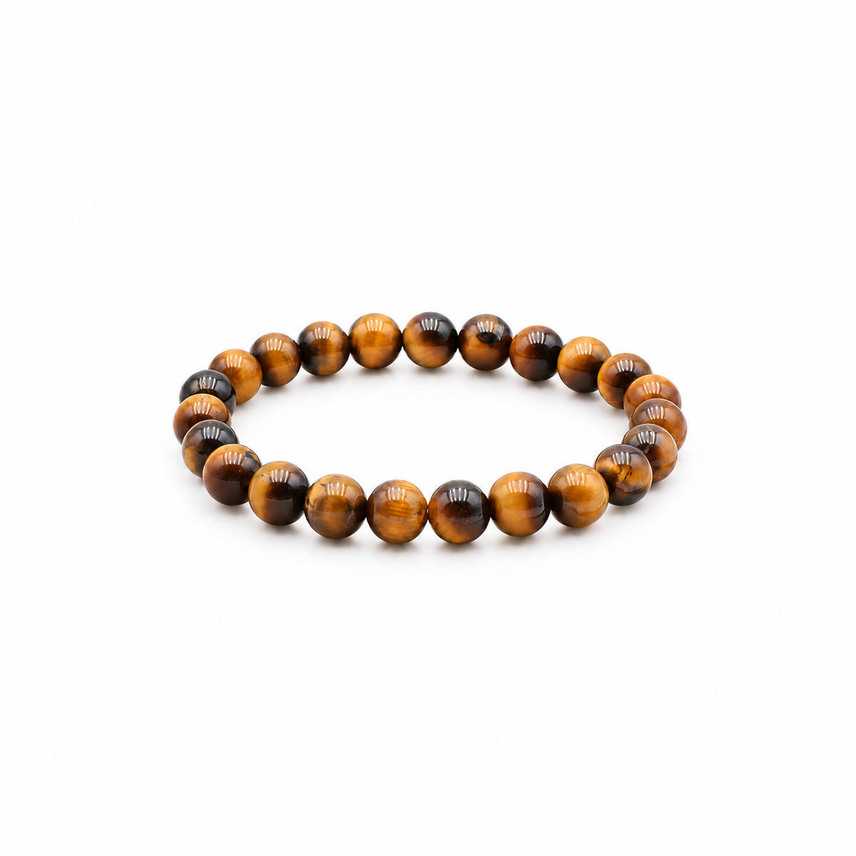 Écrin de Noël Confiance, bracelet en œil de tigre : Le bijou